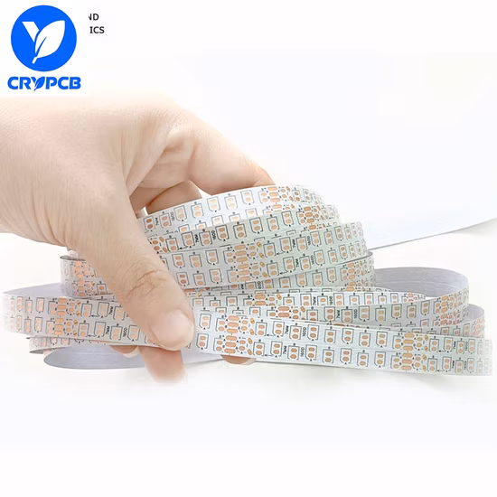 Carte PCB flexible transparente faite sur commande de câble de carte électronique du polyimide FPC